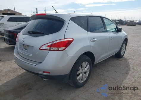 2011 Nissan Murano S from USA, damaged, VIN JN8AZ1MUXBW059154